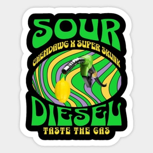 Sour Diesel Sticker